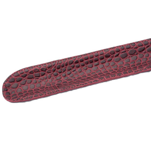 Large burgundy "design collection" shoehorn UTILE 4