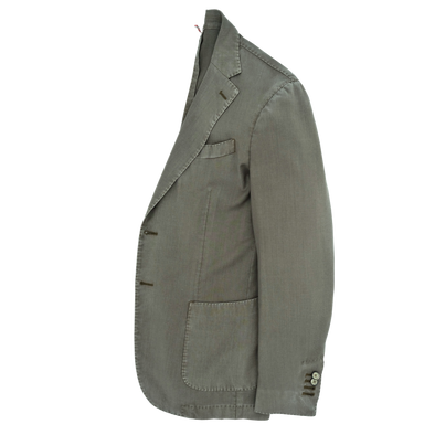 Khaki brown casual suit SANTANIELLO