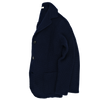 Navy blue knitted jacket MAURIZIO BALDASSARI