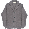 Chestnut knitted jacket MAURIZIO  BALDASSARI