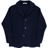 Navy blue knitted jacket MAURIZIO BALDASSARI