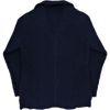 Navy blue knitted jacket MAURIZIO BALDASSARI