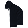 Navy blue hooded sweater MAURO OTTAVIANI