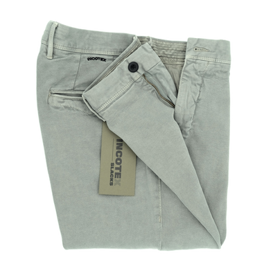 kaki grey chino INCOTEX 40582/909