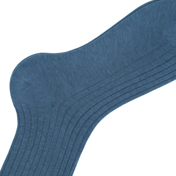 Blue jean mid-calf socks BRESCIANI
