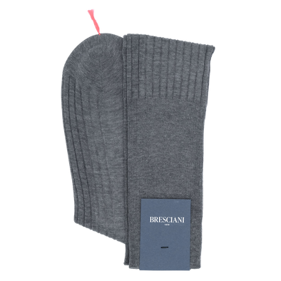 Medium grey knee-high socks BRESCIANI