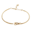 Gold - plated bracelet SING A SONG horizontal fixing
