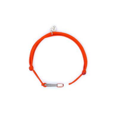 Cord bracelet SING A SONG just me / orange