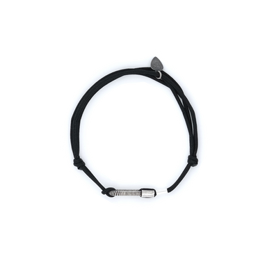 Cord bracelet SING A SONG just me / black