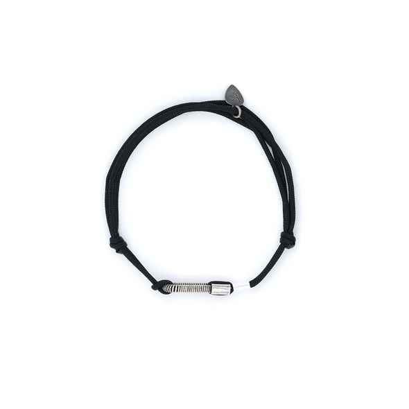 Cord bracelet SING A SONG just me / black