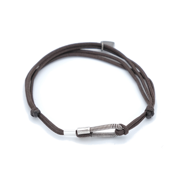 Cord bracelet SING A SONG just me /  brown