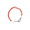 Cord bracelet SING A SONG you and me / orange