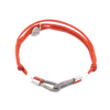 Cord bracelet SING A SONG you and me / orange