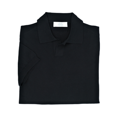 Black polo MAURO OTTAVIANI