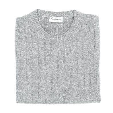 Pearl grey t-shirt GRAN SASSO for Sartorial Corner