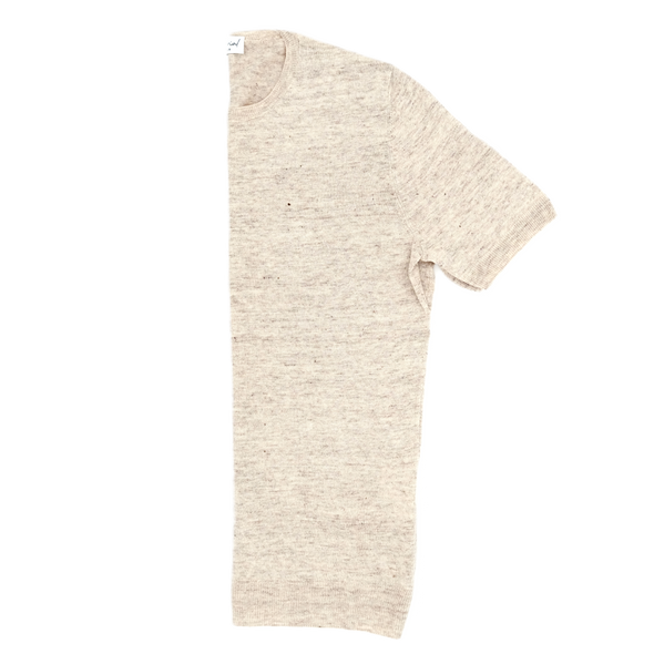 Mottled light beige t-shirt GRAN SASSO for Sartorial Corner