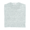 Mottled light grey t-shirt GRAN SASSO for Sartorial Corner