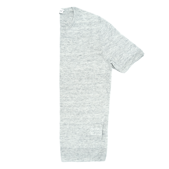 Mottled light grey t-shirt GRAN SASSO for Sartorial Corner