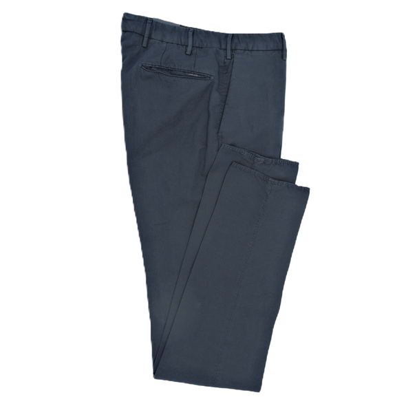 Navy blue chino INCOTEX 91898/821