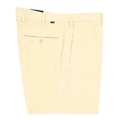 Off white "thin corduroy" chino INCOTEX 39/40927/021