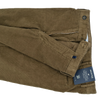 Green forest "thin corduroy" chino INCOTEX 39/40927/421