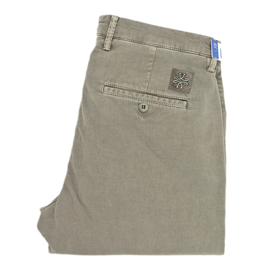 Middle brown chino "bobby" JACOB COHEN 3651/B75