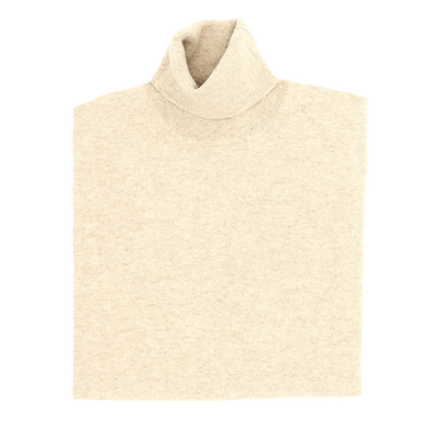 Cream turtle neck sweater AB KOST