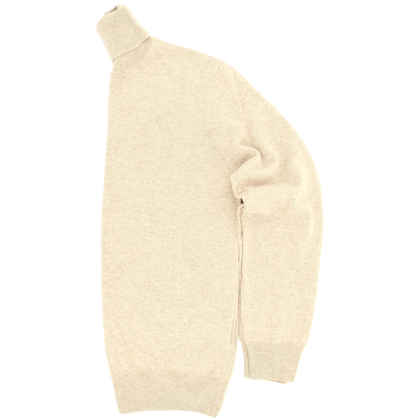 Cream turtle neck sweater AB KOST