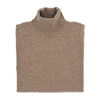 Hazelnut turtle neck sweater AB KOST
