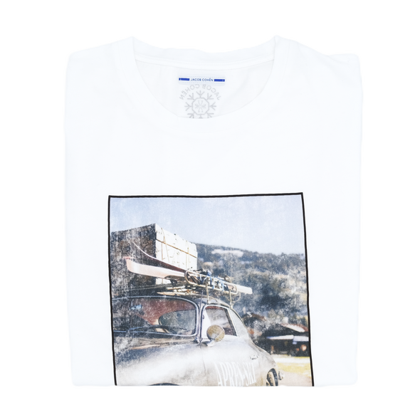 White "Après-ski" casual t-shirt JACOB COHEN