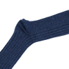 Mottled electric blue knee-high socks SOZZI MILANO