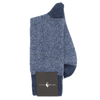 Bird's eye blue mid-calf socks SOZZI MILANO