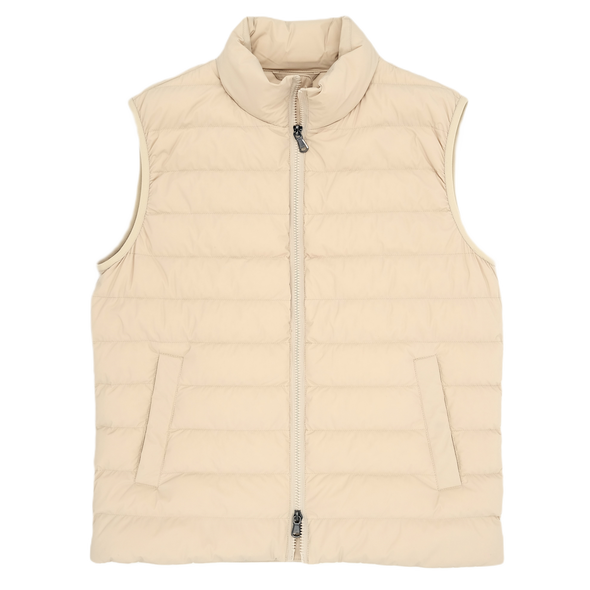 Cream "easy packable" bodywarmer FRADI