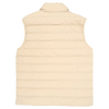 Cream "easy packable" bodywarmer FRADI