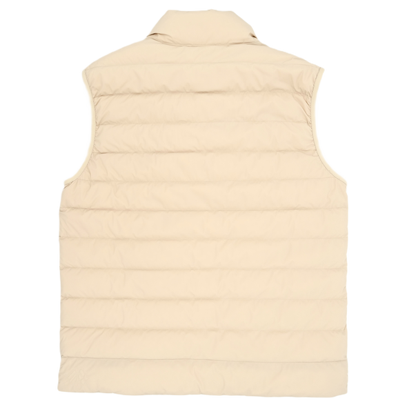 Cream "easy packable" bodywarmer FRADI
