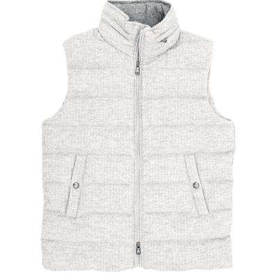 Light grey bodywarmer FRADI