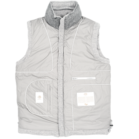 Light grey bodywarmer FRADI