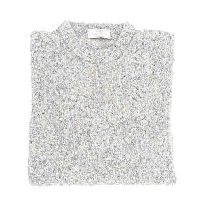 Mottled grey roun neck sweater AB KOST