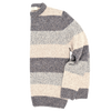 Mottled "tricolour" stripes sweater AB KOST