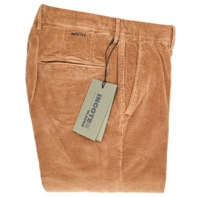 Camel "corduroy" chino INCOTEX 4687A/632