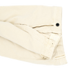 Off white "moleskin" chino INCOTEX 40686/033