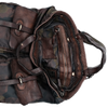 Leather and camo polyamide "Classic" crossbody bag CAMPOMAGGI