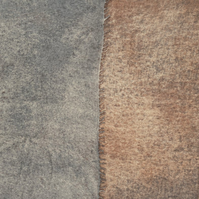 Brown and dark grey scarf CLAUDIO CUTULI