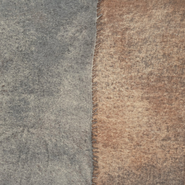 Brown and dark grey scarf CLAUDIO CUTULI