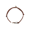 Cord Bracelet SING A SONG just me / brown and orange