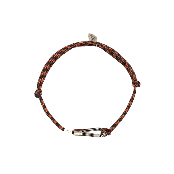 Cord Bracelet SING A SONG just me / brown and orange