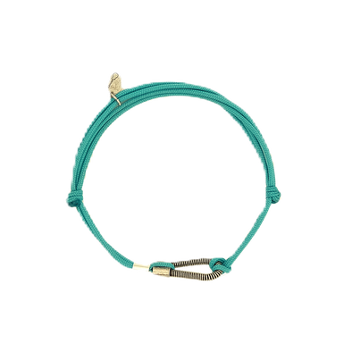 Cord bracelet SING A SONG just me / turquoise