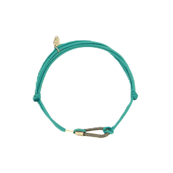 Cord bracelet SING A SONG just me / turquoise