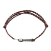Cord Bracelet SING A SONG just me / brown and orange
