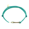 Cord bracelet SING A SONG just me / turquoise